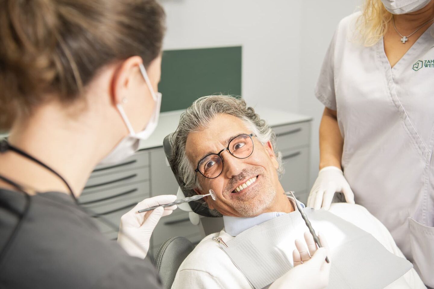 Patient bei Behandlung